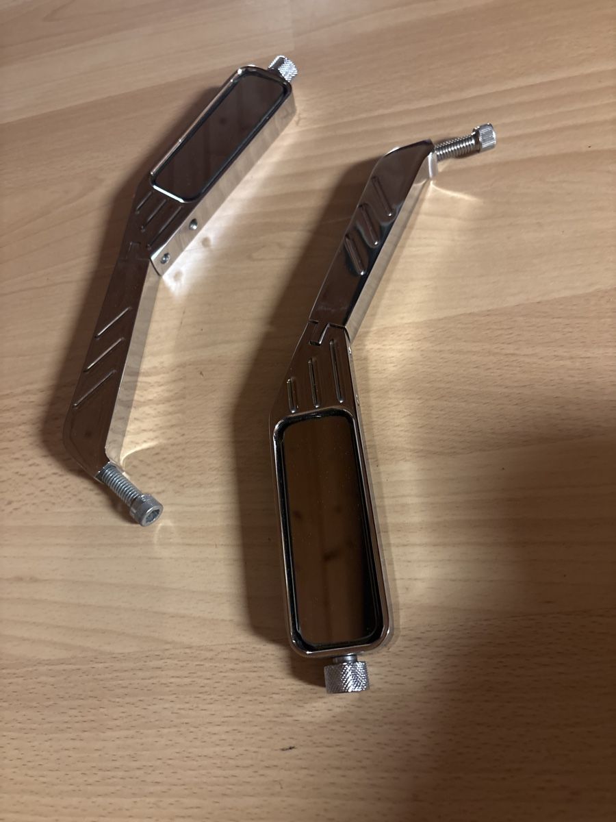 Alle Motorradersatzteile: Rétroviseurs moto custom chromés – Gebraucht aus Evionnaz von roh_l5yz 1