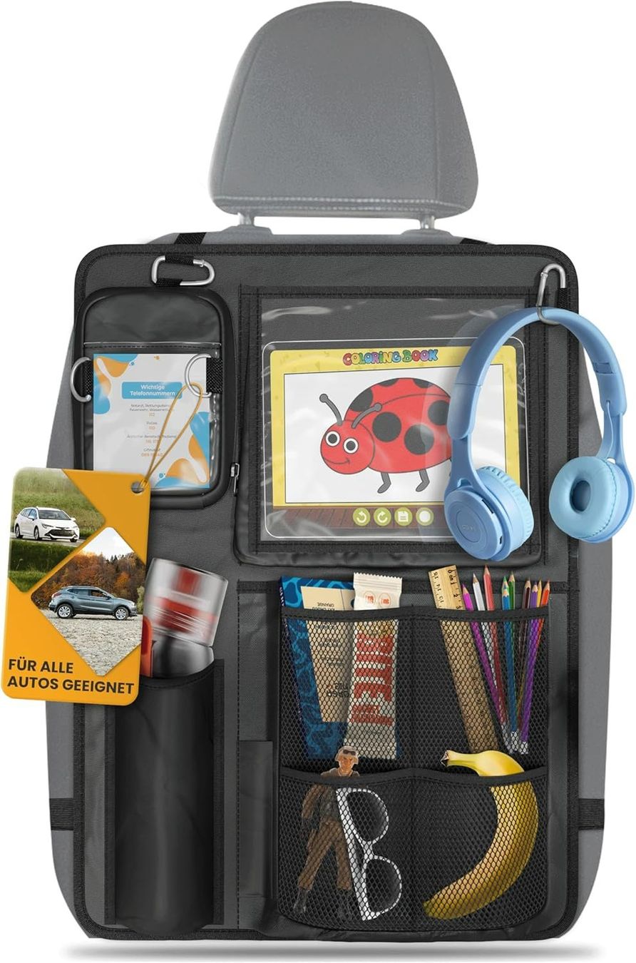 Tutti i ricambio: Autositz Organizer Kinder 45x60cm Rücksitz – Nuovo e nell'imballaggio originale da Suhr venduto da SchnapperCH