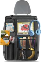 Autositz-Organizer 45×60 cm Tabletfach Rücksitz Schwarz