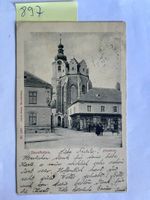 alte Ansichtskarte Neunkirchen Pfarrkirche, 1903