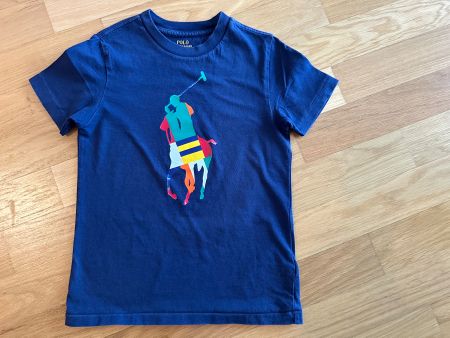 Ralph Lauren Blue TShirt Size 6, 120