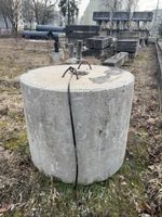 Betonzylinder, Betonelement ca 2000 kg
