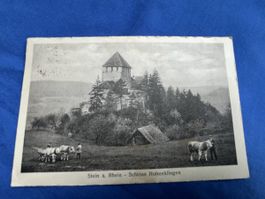 AK Stein am Rhein Schloss Hohenklingen 1923