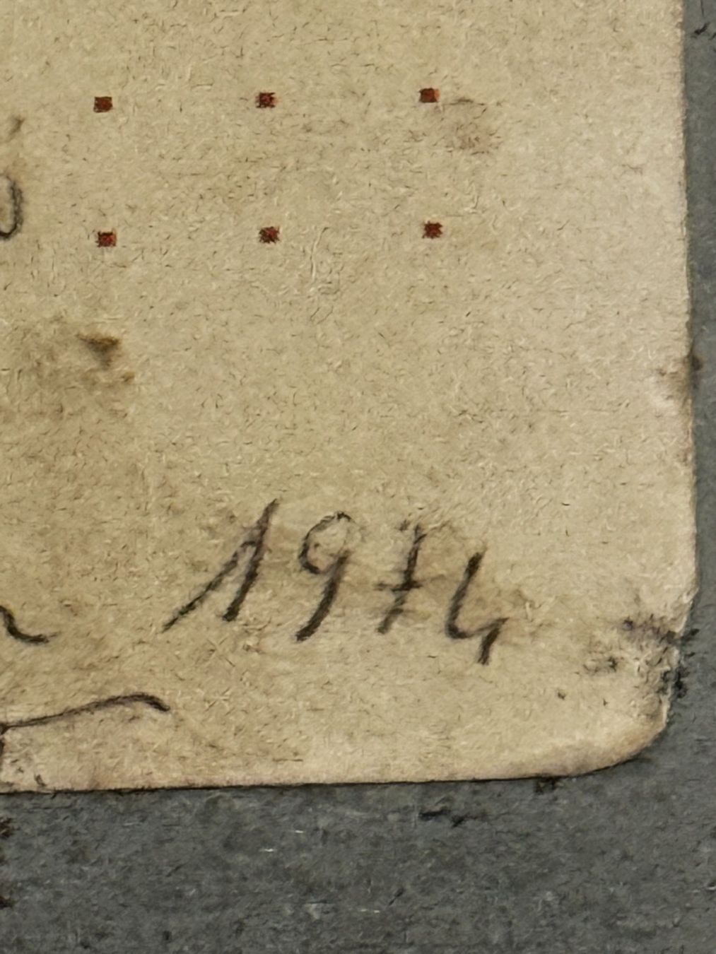 Gemälde: Bernard Aubertin - Dessin de feu auf Metall - 50 x 50 cm. – Gebraucht aus Ponte Tresa von 11GalleriaAlterEgo11 4