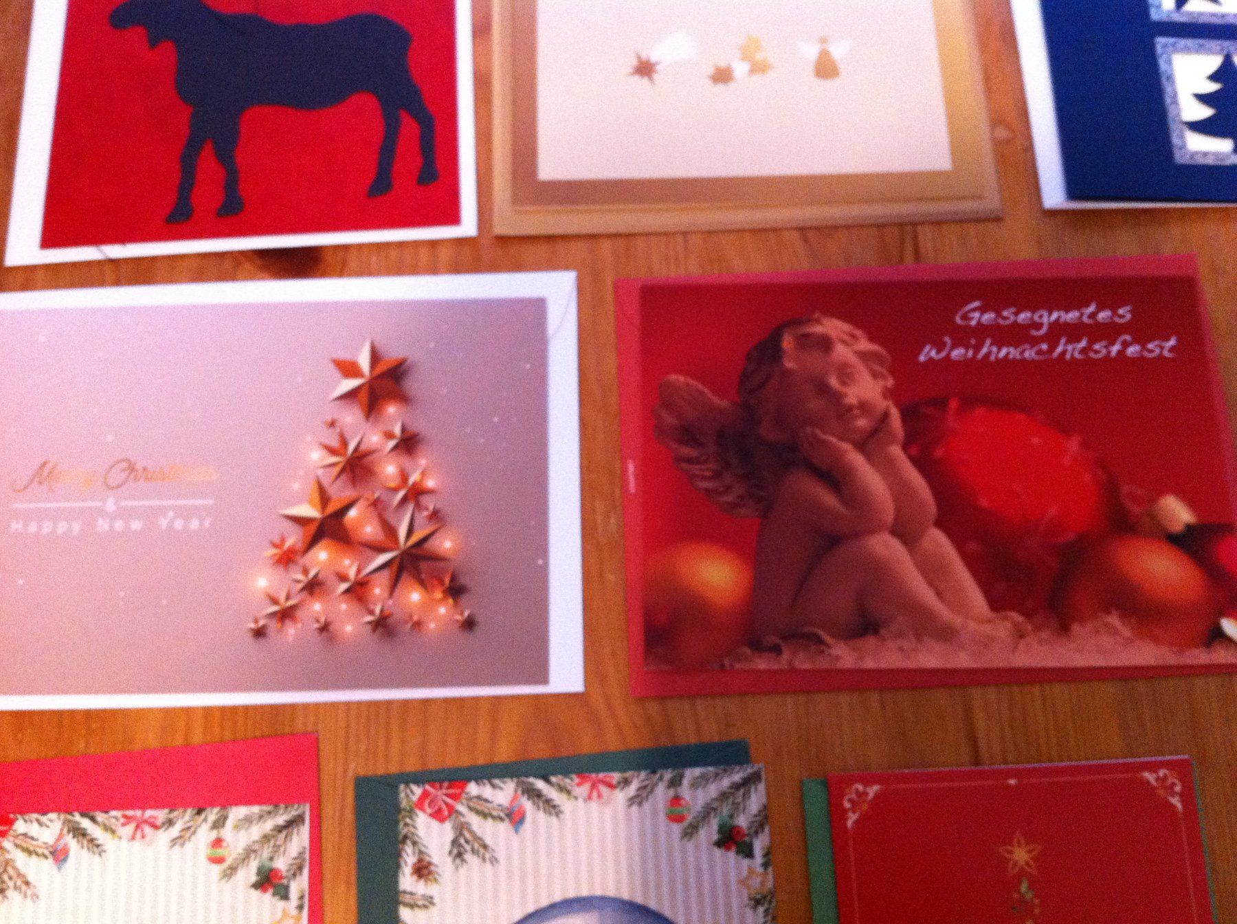 Cartes: 10 Weihnachtskarten – Neuf (Voir description) à Brunnen par Artemis53 2