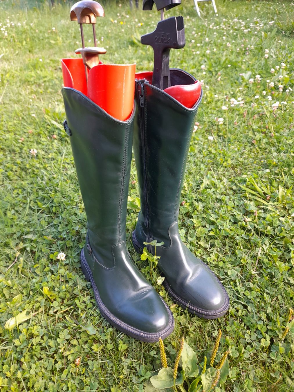 Camper Scarpe per ragazze: Bottes Camper vert foncé, taille 35 – Usato da Les Geneveys-sur-Coffrane venduto da papoute