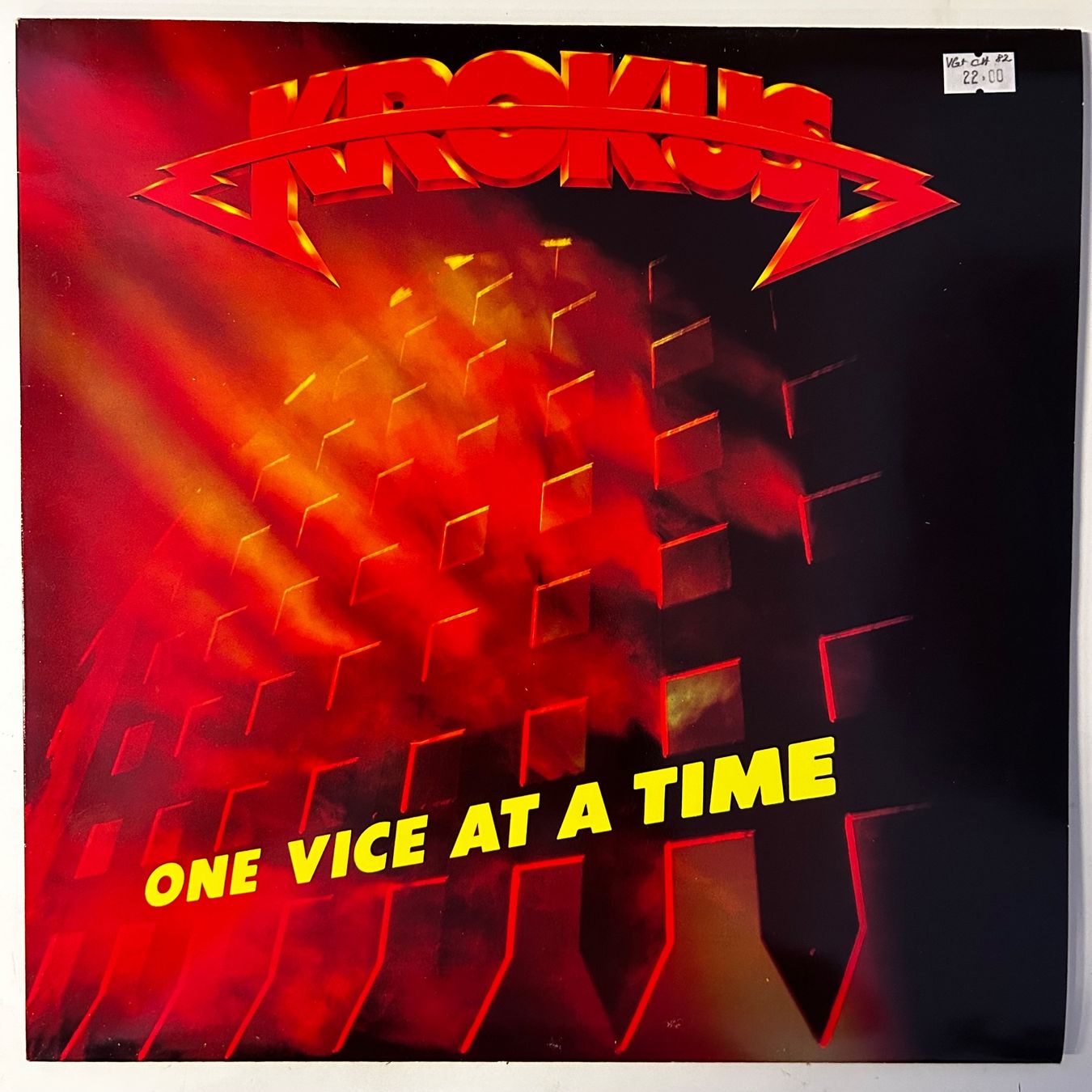 Dischi in vinile: Krokus - One Vice At A Time, Vinyl LP – Usato da Aesch BL venduto da BlueMusicRecords