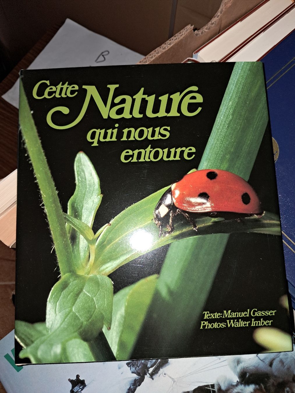 Bücher: Cette nature qui nous entoure – Gebraucht aus Le locle von juliensaran