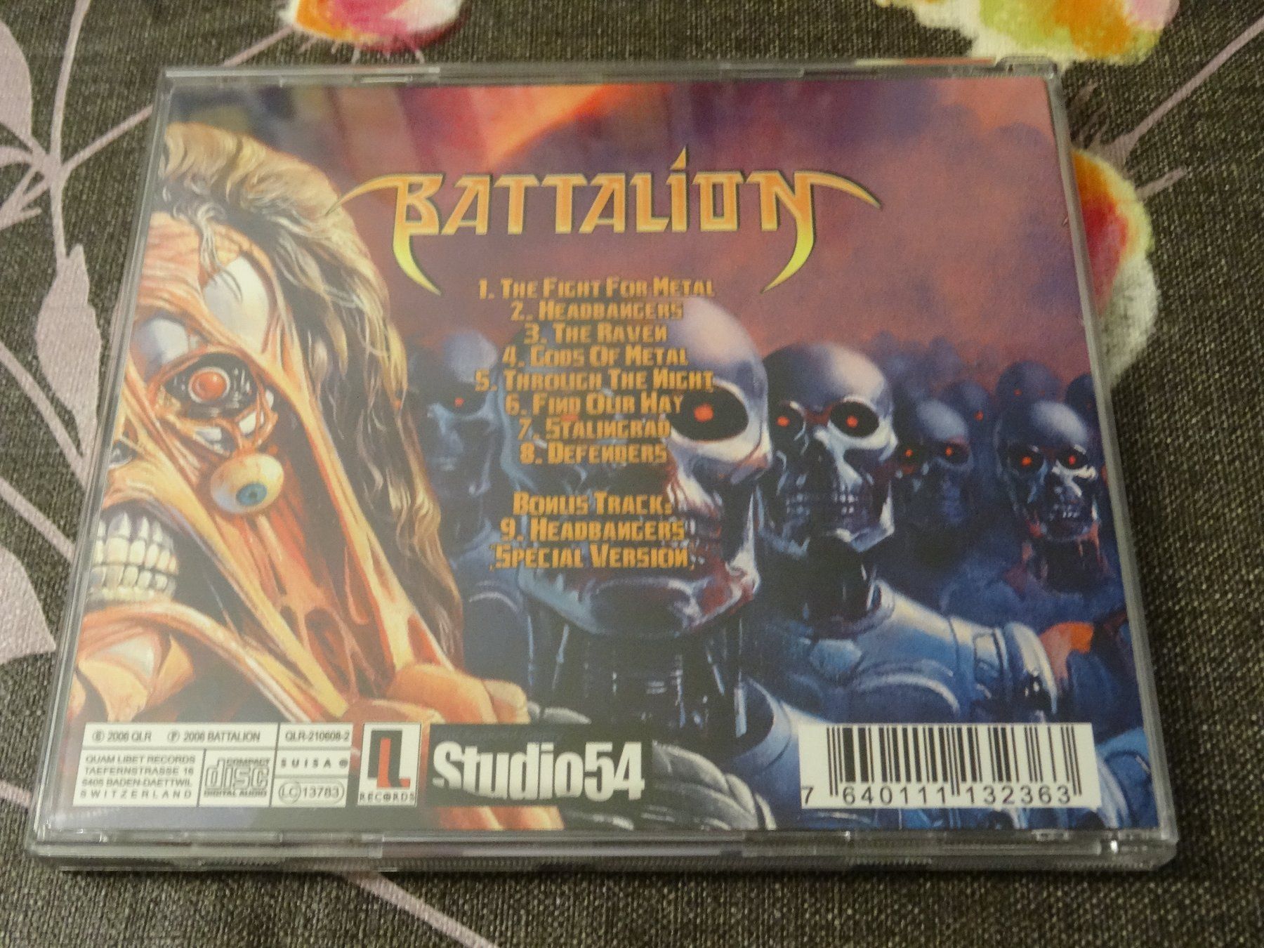 CDs: Battalion -The Fight for Metal CD – Gebraucht aus Olten von Disc-Ausverkauf 1