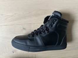 NEW Fusalp Black Leather Winter Boots - never worn 40