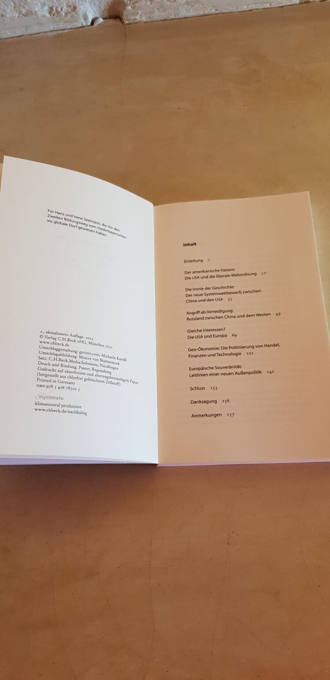 Libri: Die Transatlantische Illusion - Josef Braml – Usato da Zug venduto da Qayqay0 4