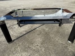 Table basse en verre
