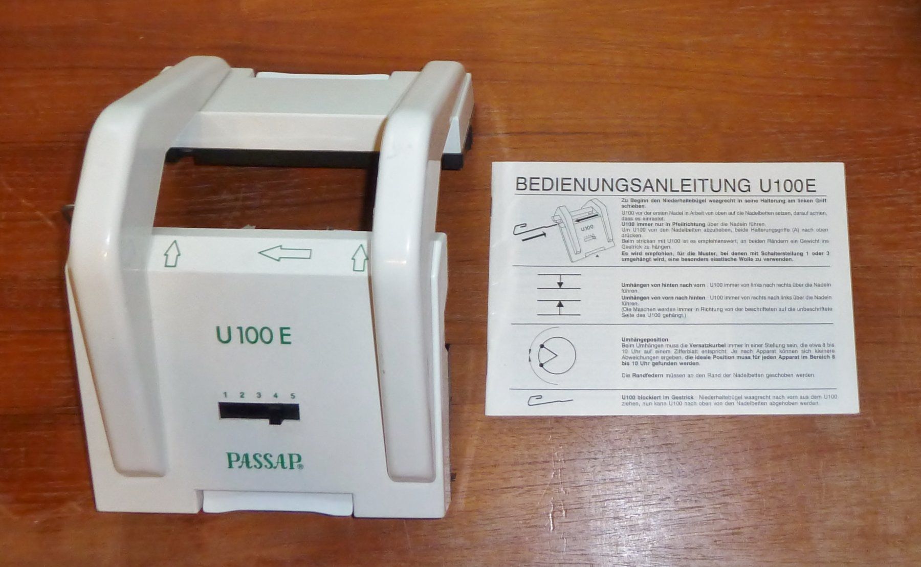 Alle Maschinen: für Strickmaschine  Passap U100E – Gebraucht aus Siebnen von Ra-la-ra-ol