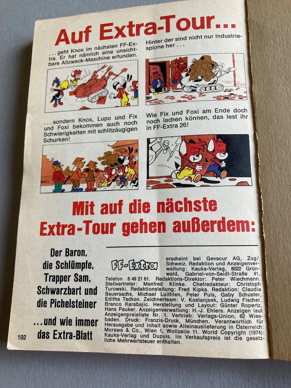 Comics: Fix und Foxi Extra Band 25 – Gebraucht aus Wald ZH von Liedermacher 2