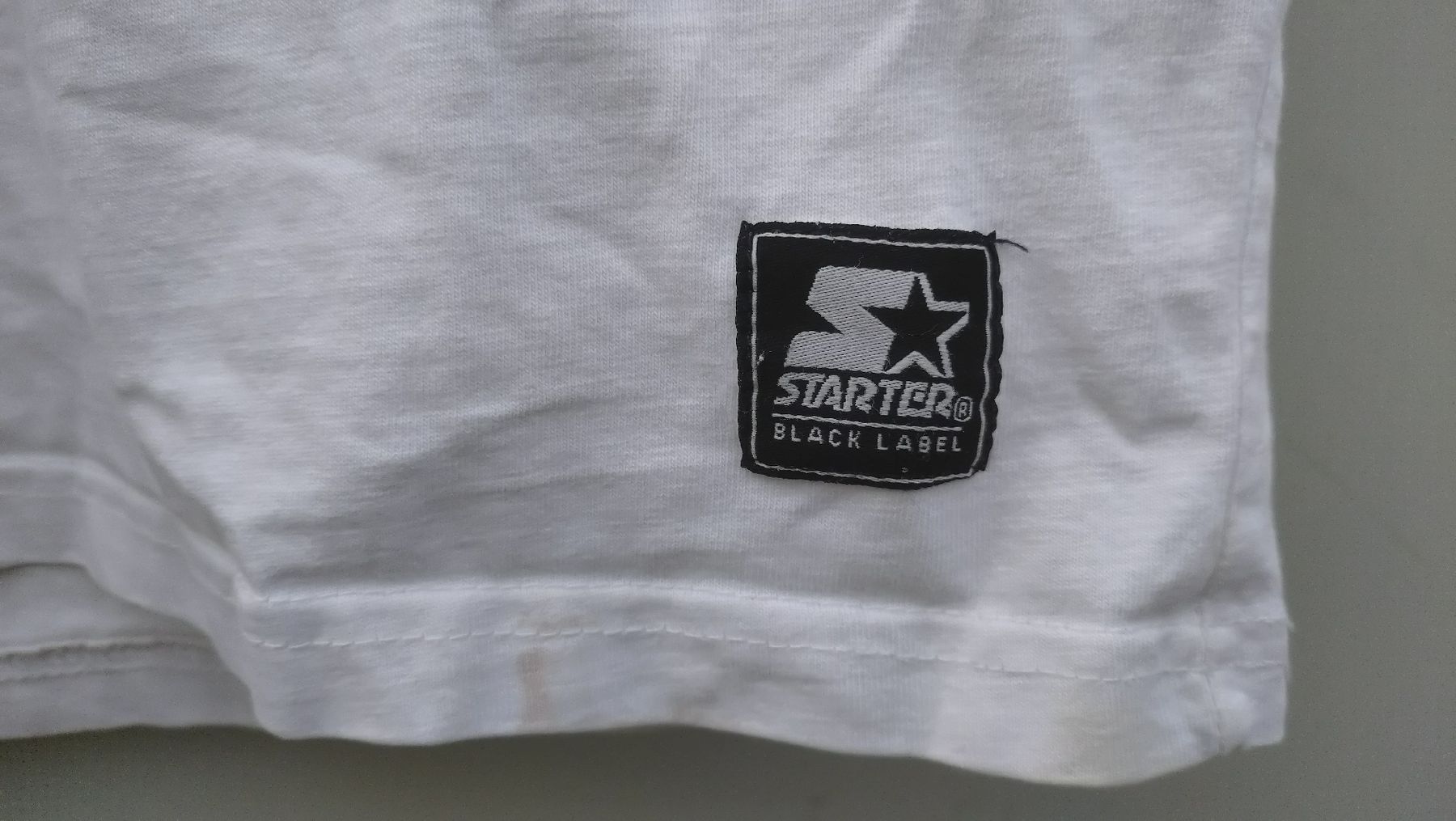 T-Shirts: T-shirt Starter blanc, vintage, taille M – Gebraucht aus Farvagny-le-Grand von LaCaverne 4