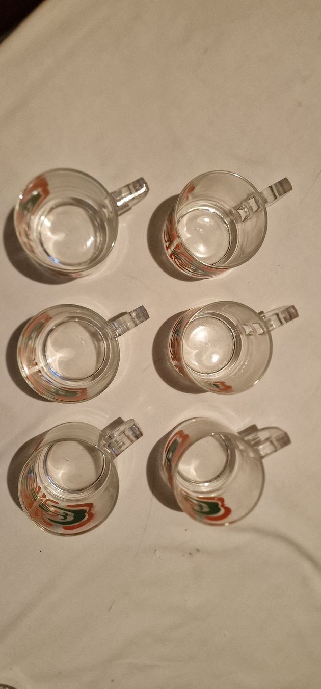 Tazze: Lots de 6 tasses à chocolat chaud vintage "Nutella" – Usato da Genève venduto da Petit-Ange 1