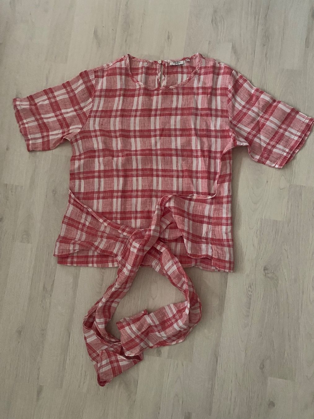Top: SALE: GINGHAM LEINEN TOP – Nuovo (secondo la descrizione) da Schlieren venduto da notkrys 5