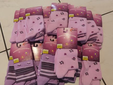 20 Stück Kinderstrumpfhosen Gr. 10 (35-38)