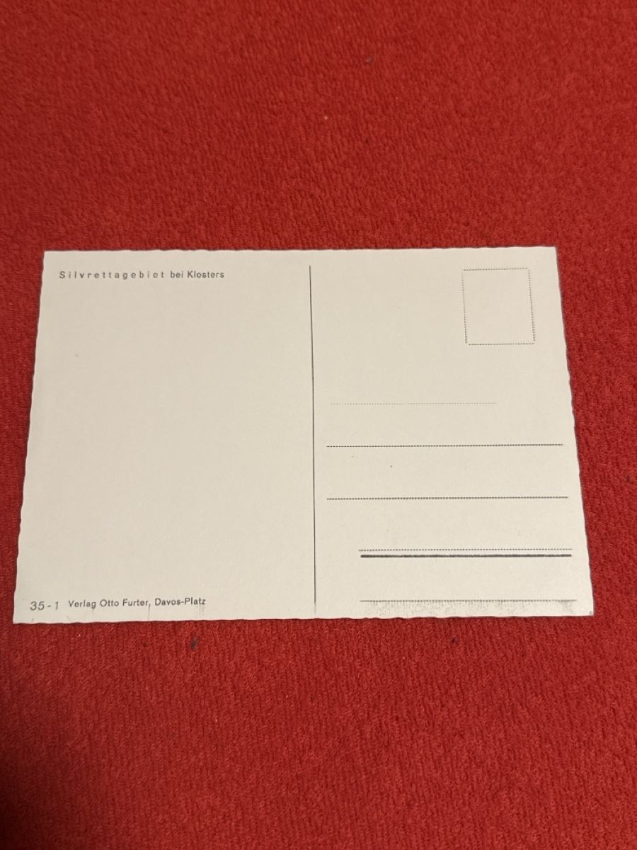 Cartoline postali: Ak klosters – Usato da St. Antönien venduto da and_75rc 1