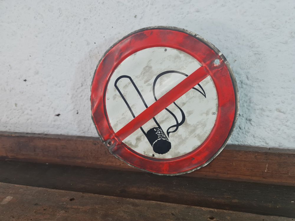 Schild 'Rauchen Verboten L.311/1' – 300 X 200 Mm, 10 Stück | Aus Blech, Leicht Zu Montieren