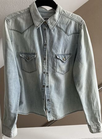 DIESEL Damen-Jeanshemd, Gr. M