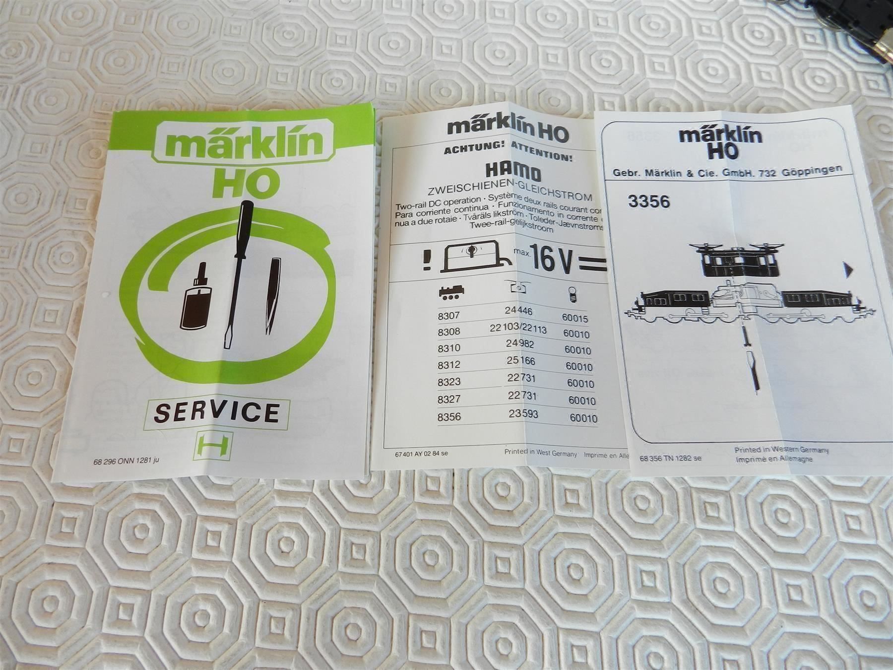 Märklin Modellini di ferrovie: H0 DC Märklin/HAMO E-Lok Be6/8 CH-KROKOD – Nuovo (secondo la descrizione) da Arzier-Le Muids venduto da elocin83 7