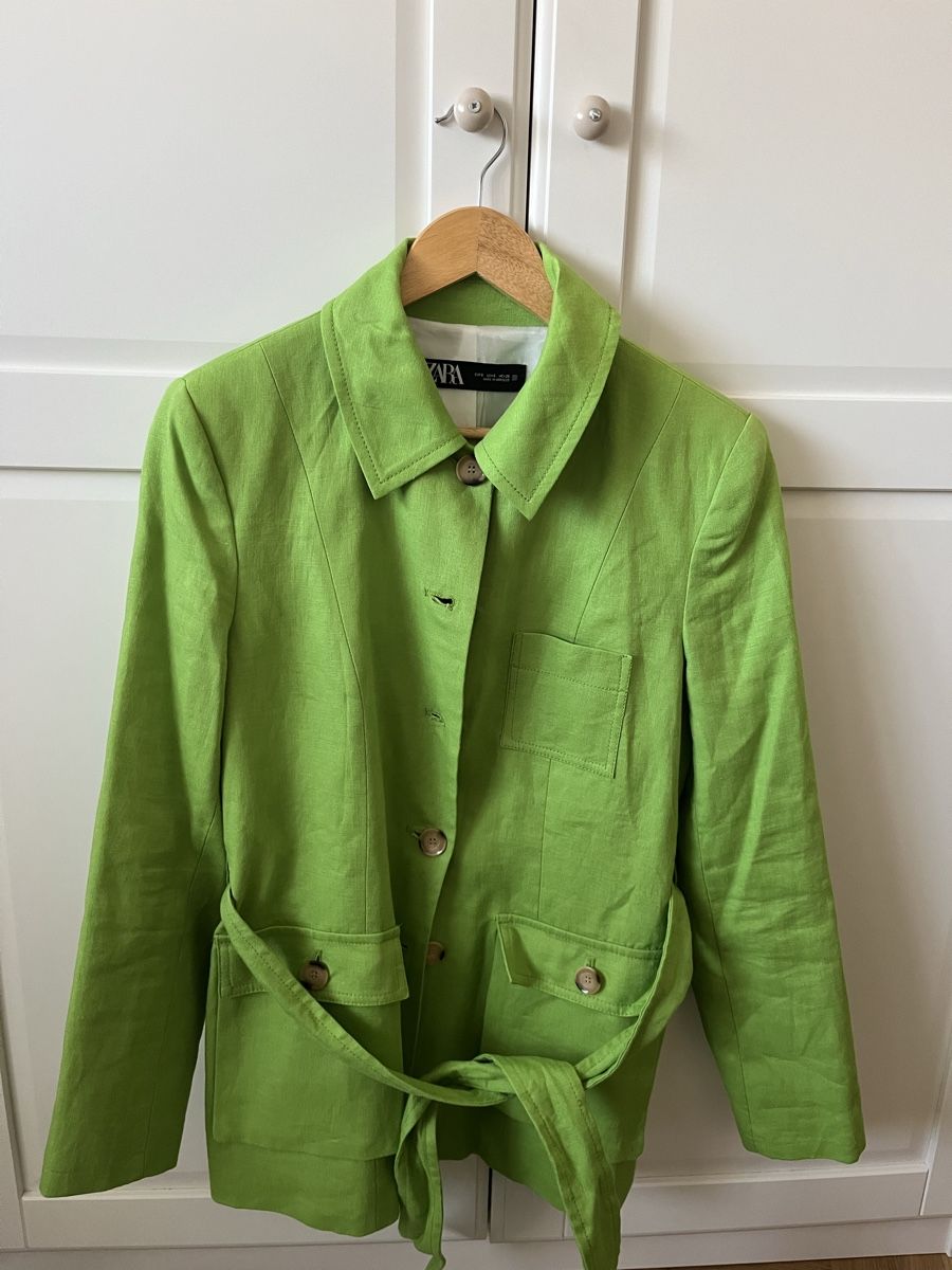 Zara Giacche: Leinen Blazer – Nuovo (secondo la descrizione) da Allschwil venduto da eyl_bb8q