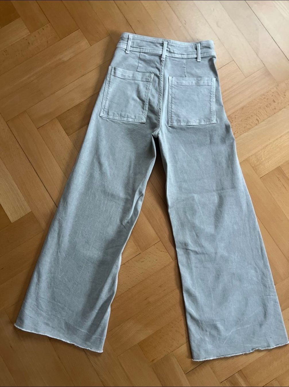 Jeans: CULOTTE Zara XS 34 Jeans hellgrau – Usato da Wetzikon ZH venduto da dor_rmq2 1