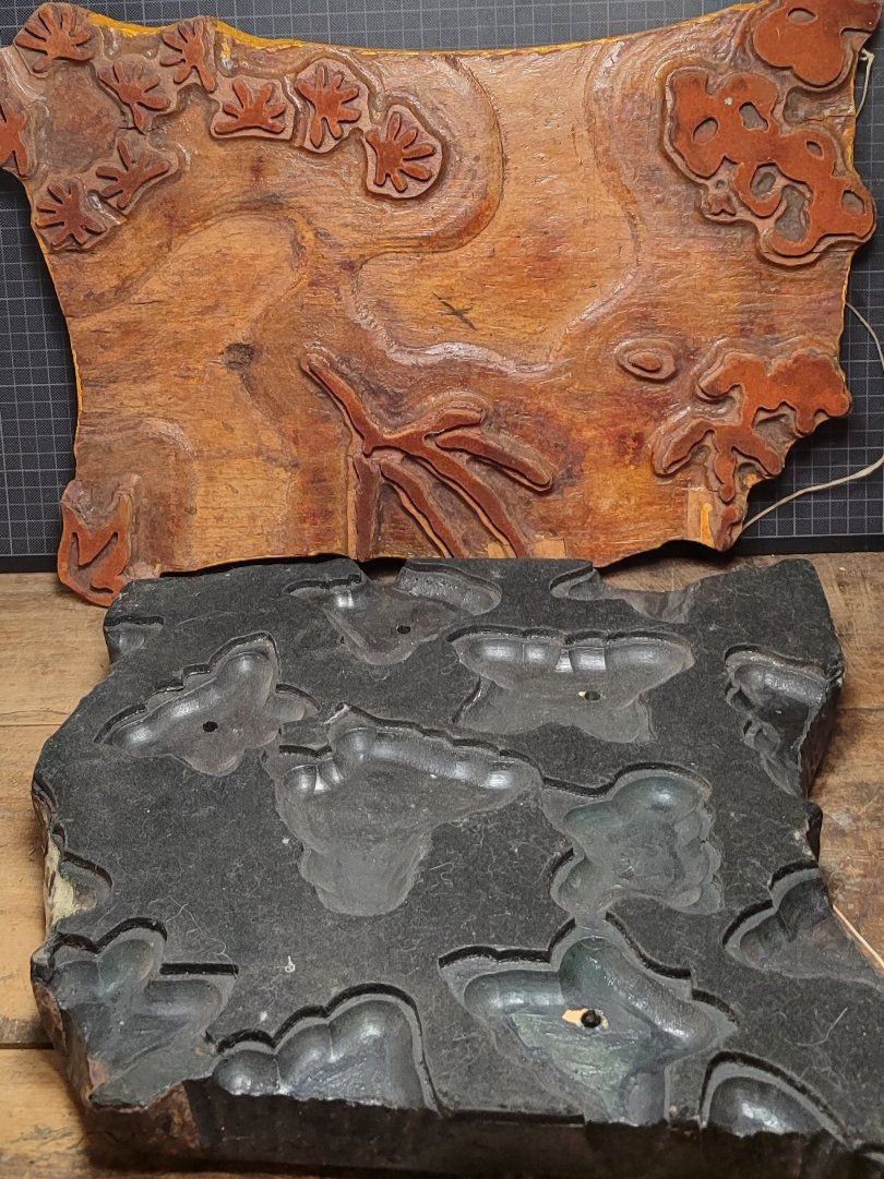 Timbri: 2 Wunderschöne alte Stempel gross 45 cm – Usato da Gelterkinden venduto da MYSTOREFORYOU4460