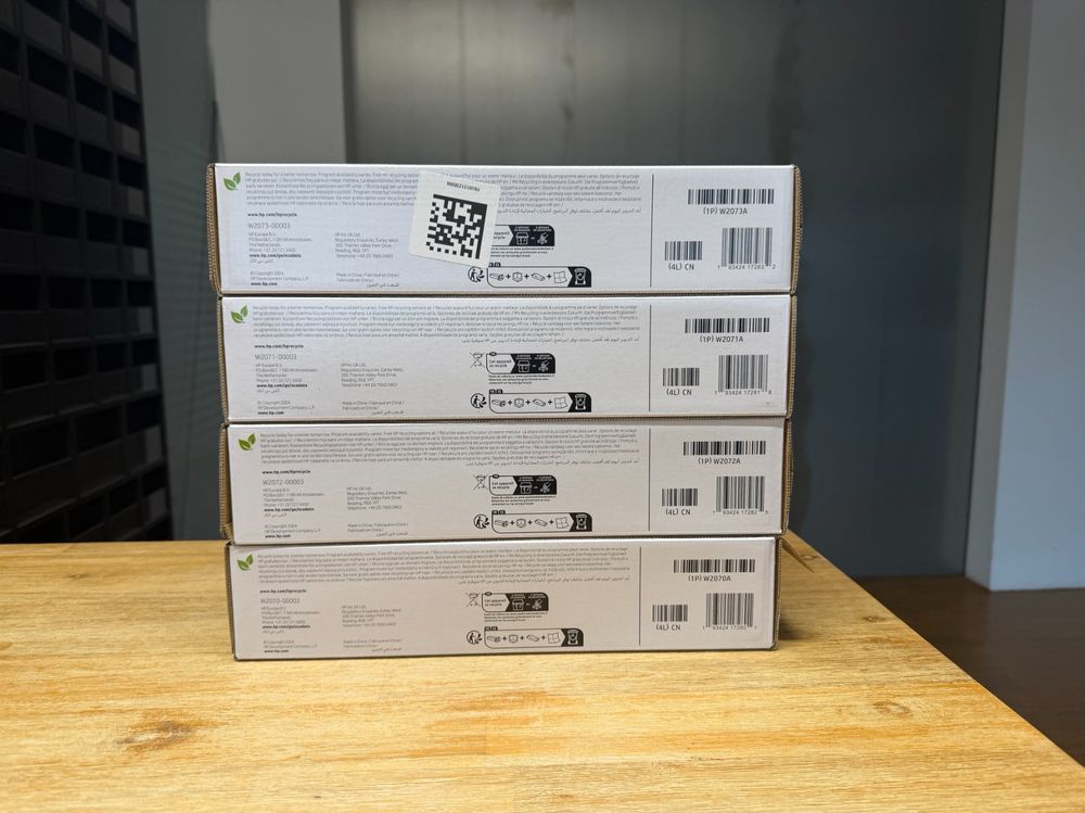 HP 117A Original Toner Set CMYK – W2070A W2071A W2072A W2073 (Neu ...