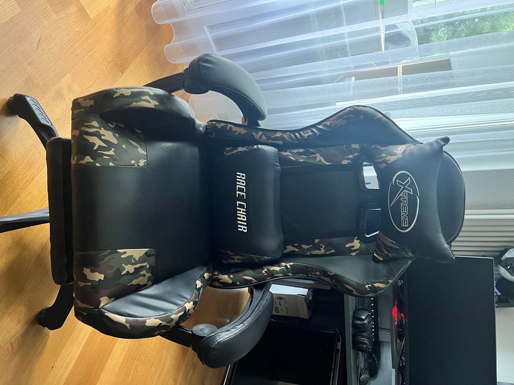 Romo Gaming-Stuhl In Gold & Schwarz – Verstellbare Armlehnen, Bis 170 Kg Belastbar