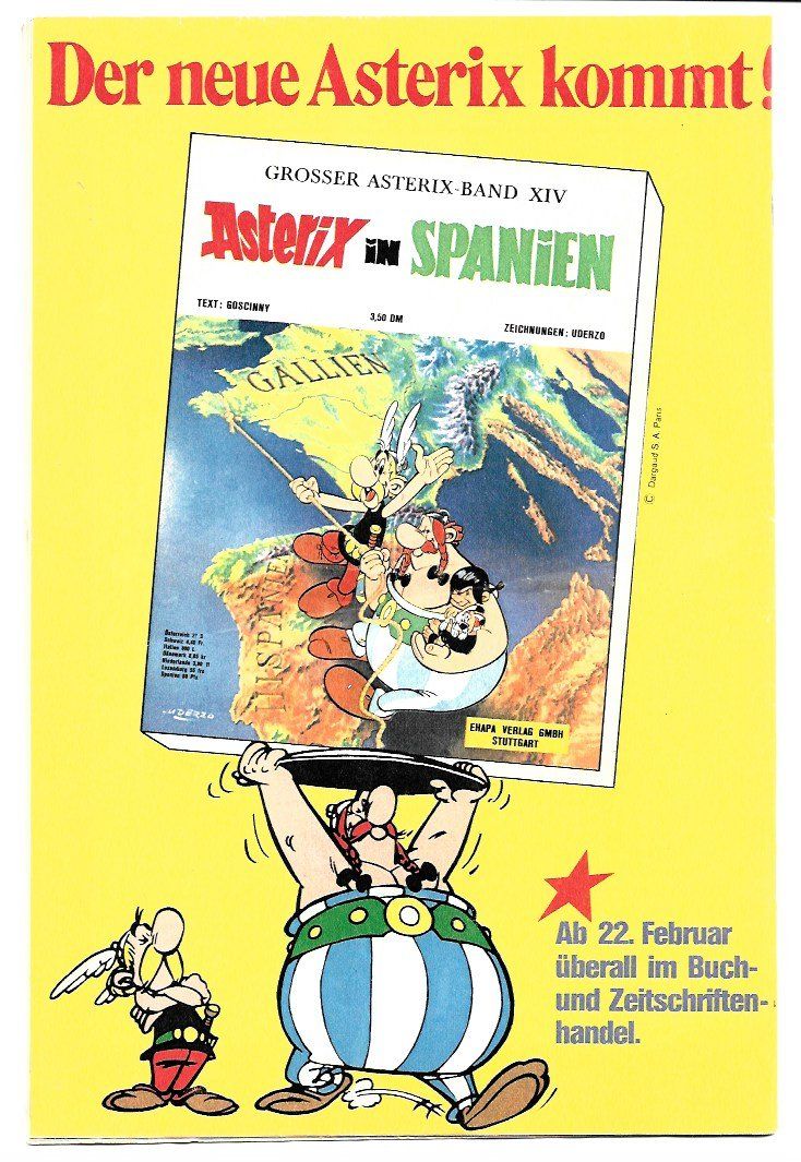 Comics: MV Comix mit Asterix und Legion , Nr 3 1973, Mickyvision, – Gebraucht aus Winterthur von Wolfensberg 1