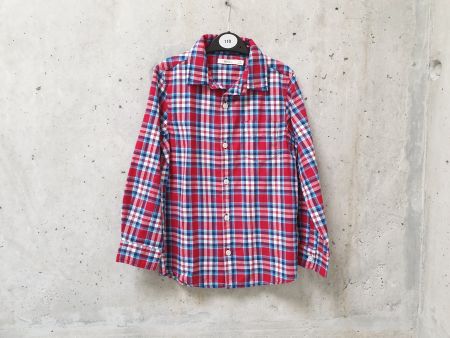 Chemise à manches longues Sfera, à carreaux, garçon, 116