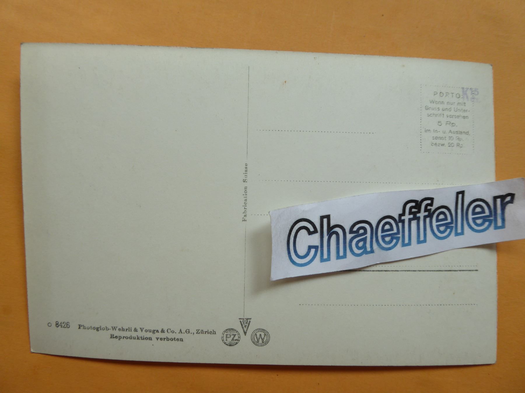 Cartes postales: Klosterkirche in Muri – Neuf (Voir description) à Zürich par Chaeffeler 1