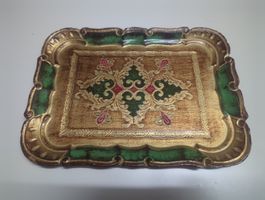 Vintage Florentiner Tablett