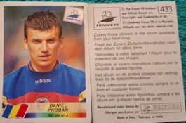 PANINI Sticker WM 1998 - Frankreich - Fussball