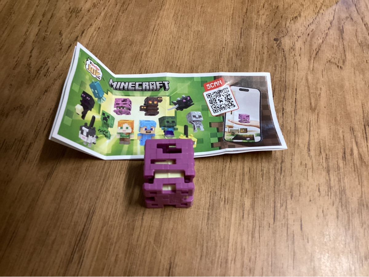 Statuette: Minecraft Sammelfigur lila neu – Nuovo (secondo la descrizione) da lyss venduto da Dsll