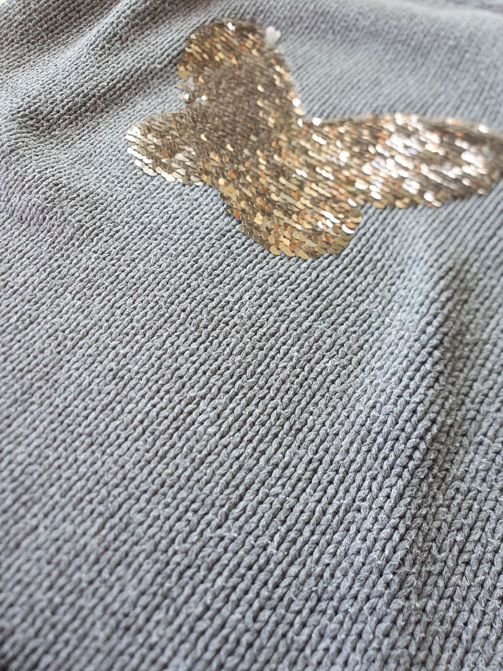 Maglioni & Felpe: Vertbaudet Pullover mit Schmetterling Wendepailleten Gr. 140 – Usato da Villars-sur-Glâne venduto da richardette 4