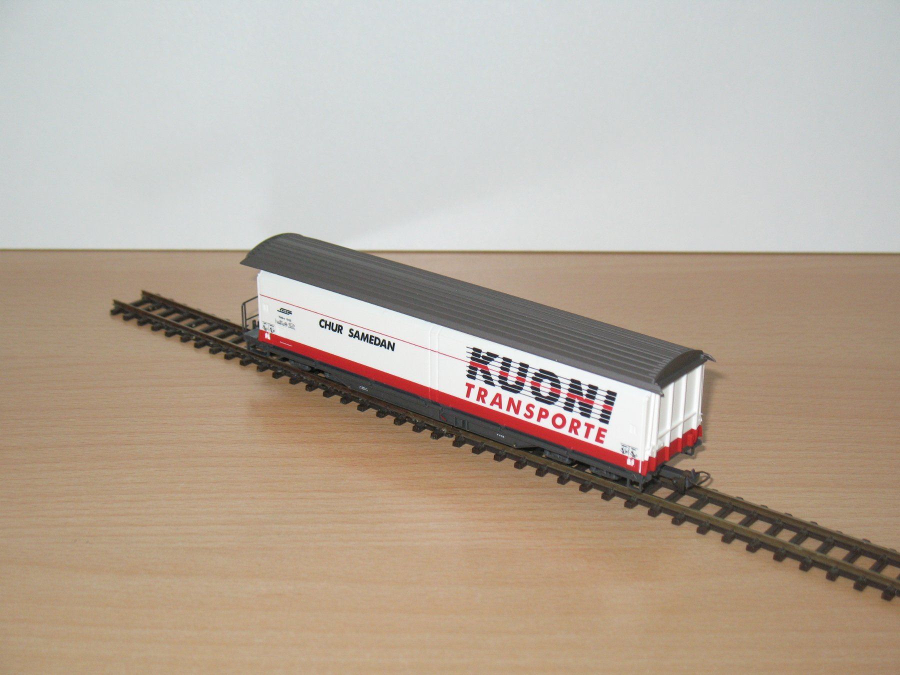 Bemo Modellini di ferrovie: Schiebewandwagen "KUONI" in H0m von BEMO 2288 – Nuovo (secondo la descrizione) da Ettiswil venduto da Caapraibex 5