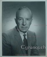 Lloyd Nolan (1902-1985)  Schauspieler - Autogramm