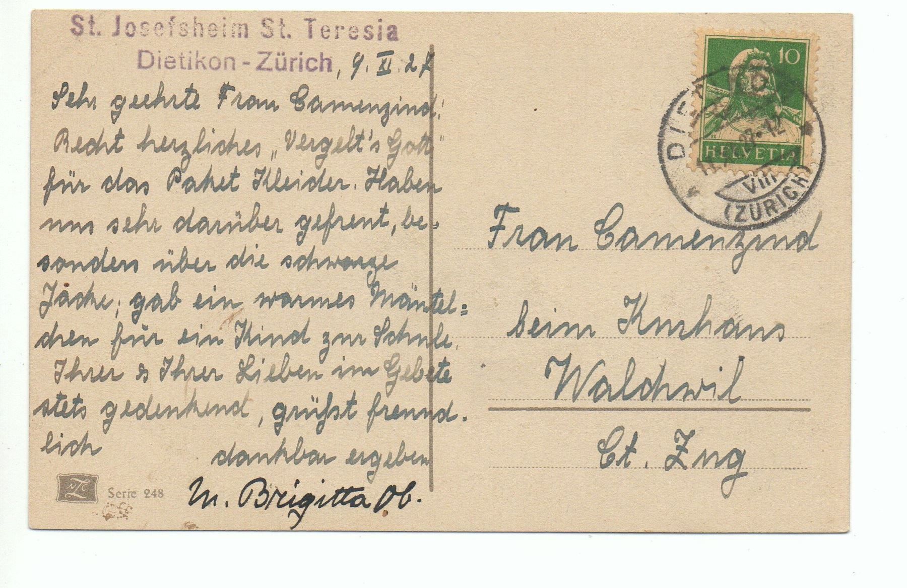 Ansichtskarten: BLUMEM ROSEN – Gebraucht aus Jona von philajona 1