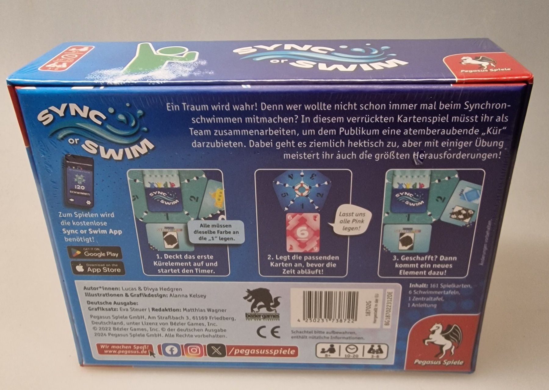 Pegasus Spiele Spiele: Sync or Swim Kartenspiel Neu – Neu und originalverpackt aus Oberuzwil von aseinkaufswelt 1