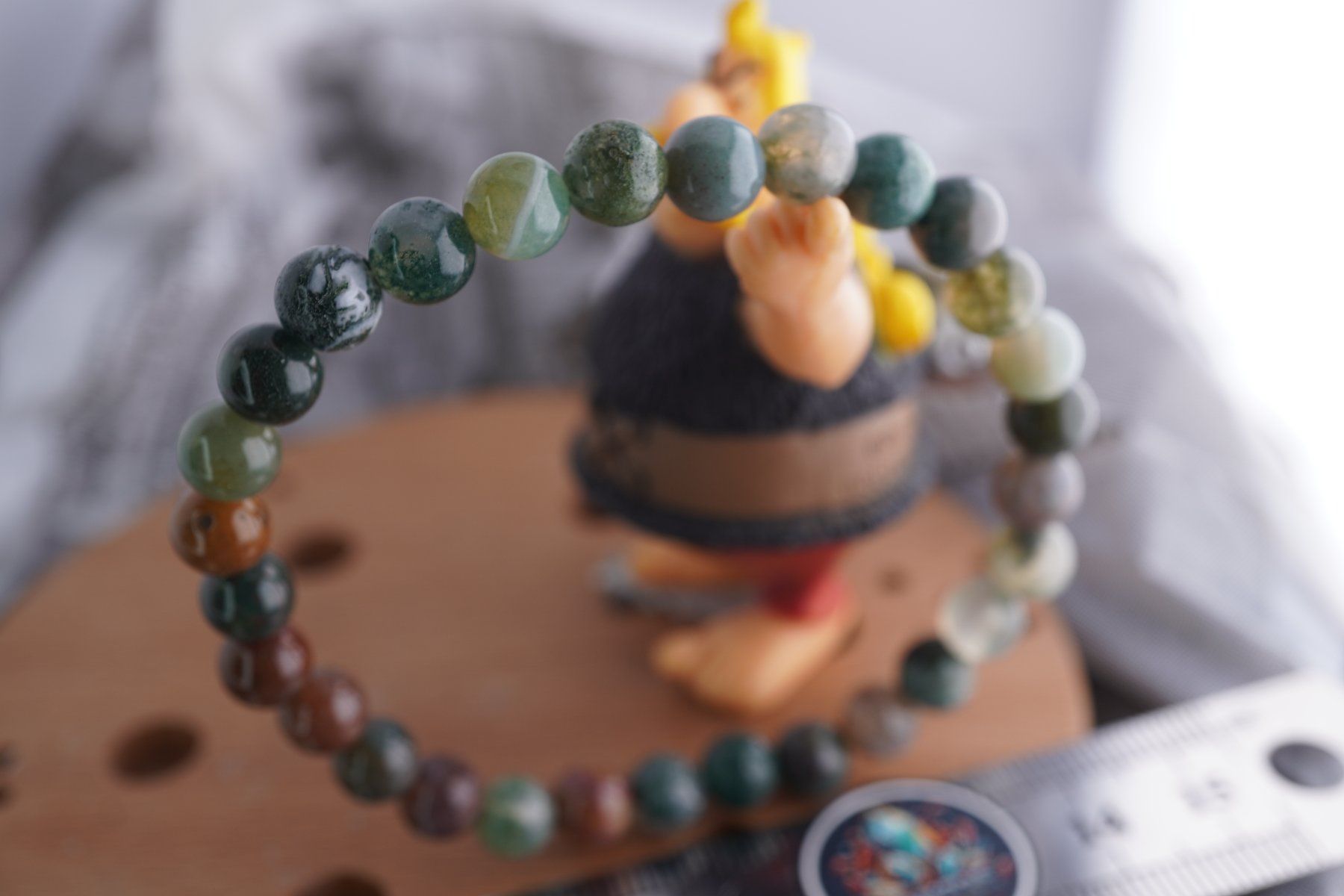 Minerali & Pietre curative: Heliotrop   Kugel    Armband     Rausverkauf – Nuovo e nell'imballaggio originale da Eschenbach SG venduto da topstone 2
