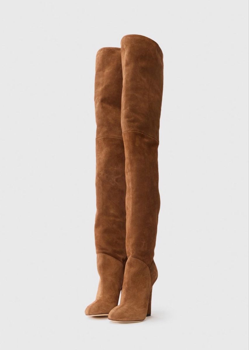 Dsquared2 Scarpe da donna: Dsquared2 Overknees braun – Nuovo e nell'imballaggio originale da Pratteln venduto da Rare-Shop 1