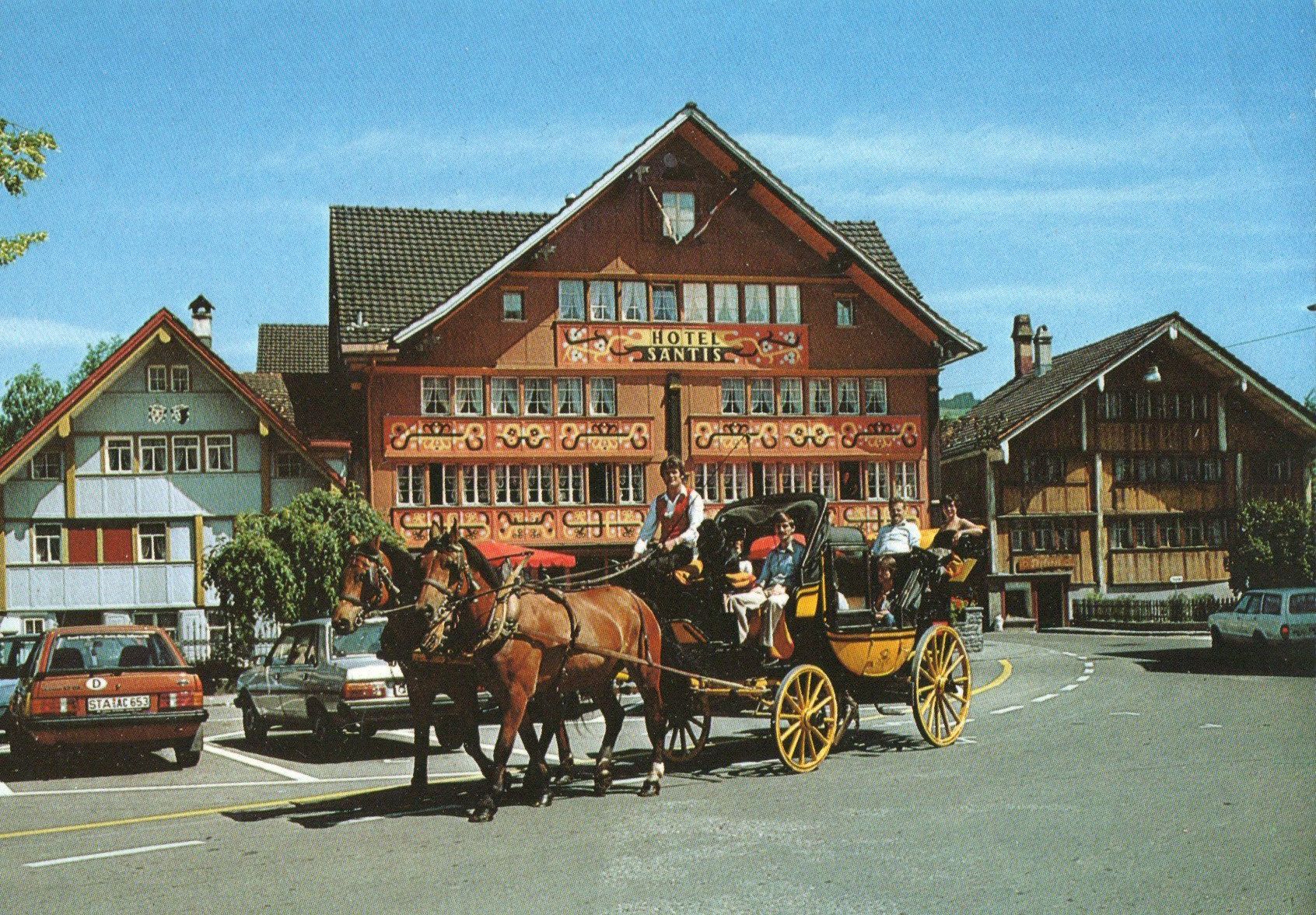 Cartoline postali: Postkutschenromantik in Appenzell – Nuovo (secondo la descrizione) da Melano venduto da pisonsdro