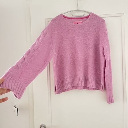 Lieblingsstück rosa Strickpullover, Größe 38