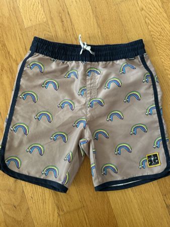 Munstr Badehose Gr. 10 mit Regenbogen
