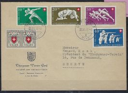 Pro Patria 1950 Satzbrief   14529