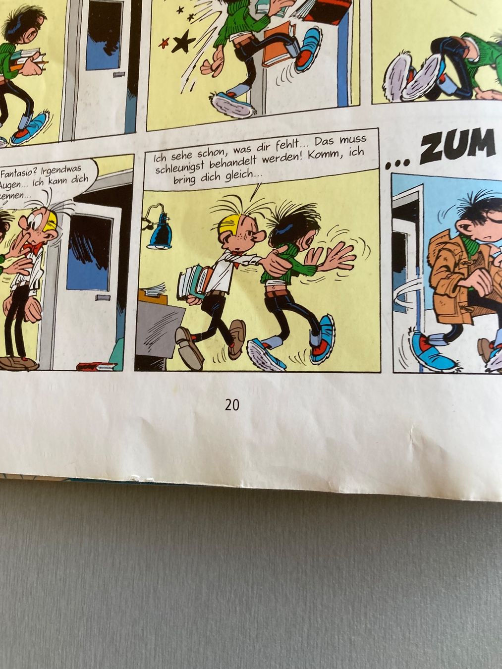 Comics: 5 Comics Gaston von André Franquin – Gebraucht aus Wald ZH von Liedermacher 4
