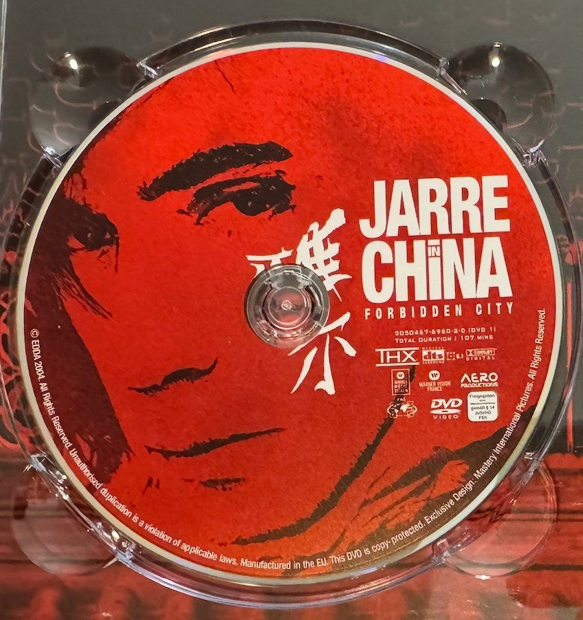 Alle DVDs: 2 DVDs  + 1 CD JARRE in CHINA – Gebraucht aus Wisen von gigisna 3